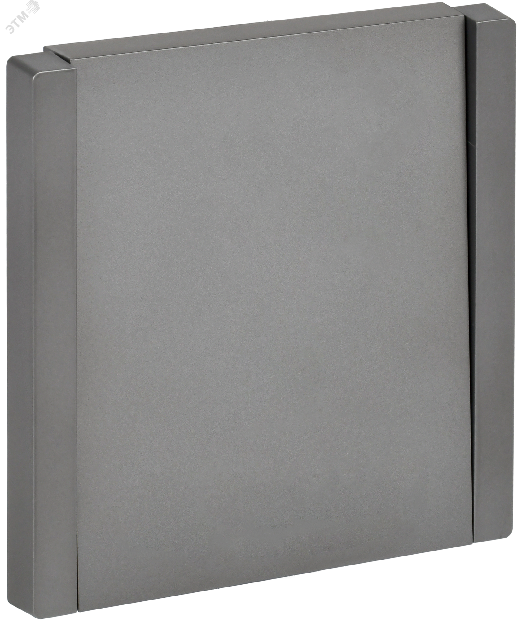 FORTE&PIANO Выключатель 1-клавишный перекрестный 10А FP512 сталь IEK FP-V13-0-10-1-K46