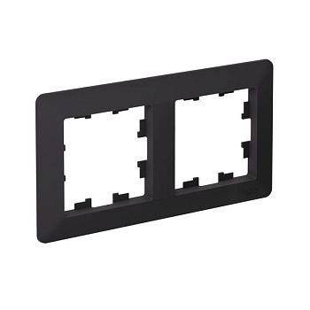 ATLASDESIGN AIR 2-постовая РАМКА, КАРБОН/дымчатый черный ATN221002