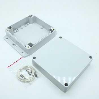 G278MF - Герметичный корпус из поликарбоната с фланцем, IP65, светло-серый