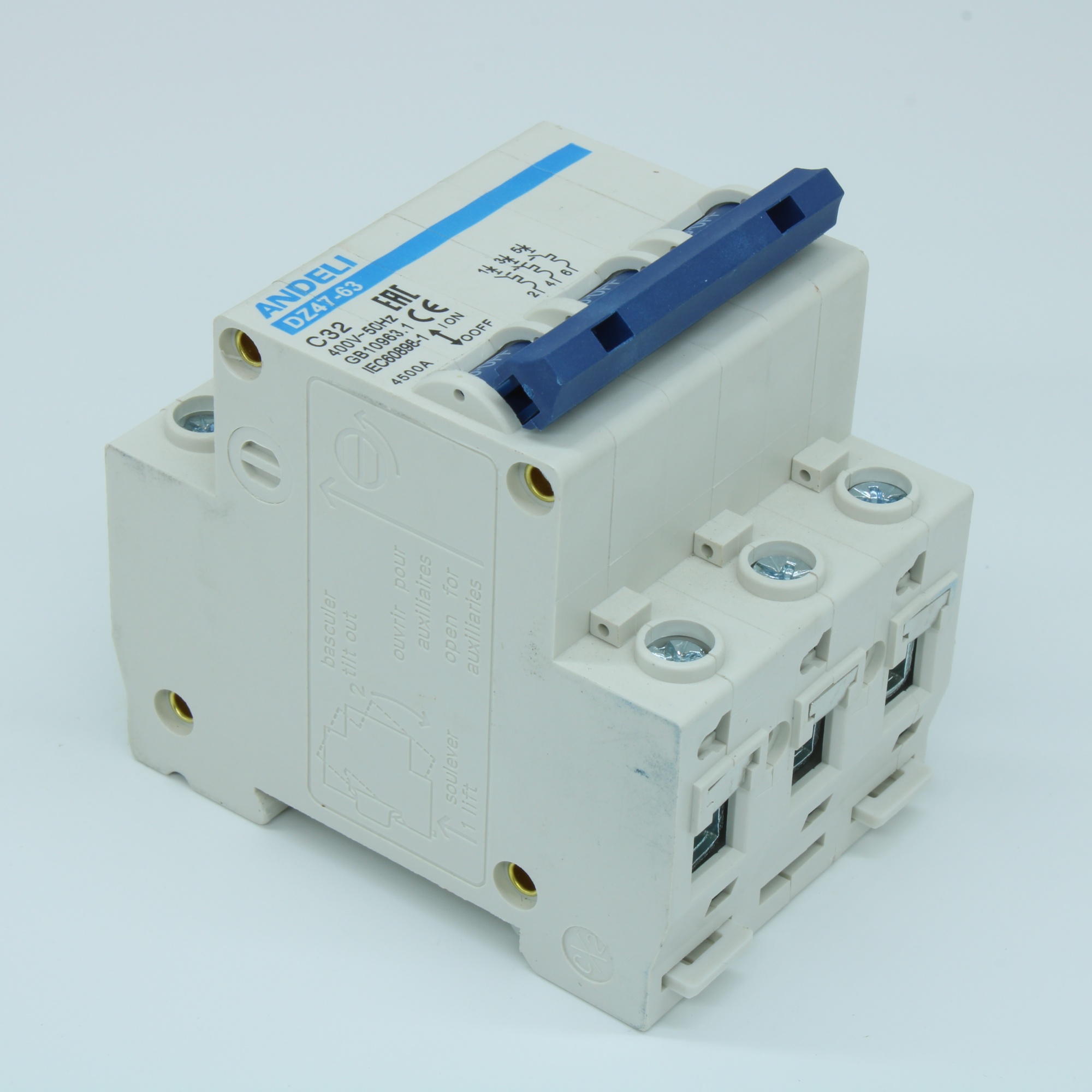 DZ47-63/3P 32A 4.5KA Х-КА C - Выключатель автоматический