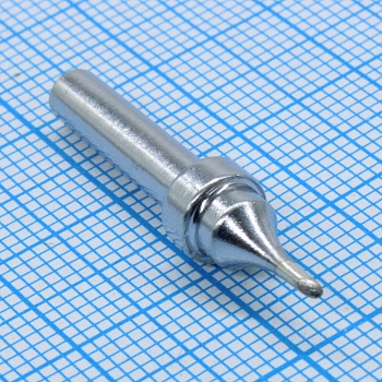 QSS200-T-1C - Жало паяльное, скошенный цилиндр 1.0мм, для станций Quick 203/203H, Quick 204/204H, Quick 376/376D, Quick 712