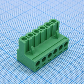 2EGTK-5.08-06P-14-00 - Разъемный клеммный блок, 6 контактов. Серия 2EGTK-5.08