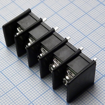 DG25C-B-05P-13-00A(H) - Барьерный клеммный блок 5 контактов. Серия DG25C-B