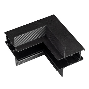 Коннектор угловой MAG-ORIENT-CON-2653-FDW-L90-INT (BK, внутренний) 044159 - Угловой коннектор для встраиваемого трека MAG-ORIENT.  Материал алюминий, цвет черный. Размеры 67x67x26x53мм. Аксессуары для соединения с треком приобретаются отдельно.