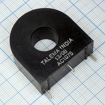 AC-1075 - Датчик тока 75A, 1000:1, 50/60Hz, 1 обмотка