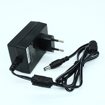 GST25E09-P1J - AC-DC, 23Вт, вход 85...264B AC 47...63 Гц,, выход 9B/2.55А, изоляция 3000В AC, 79x54x33мм, -30...+70°С, выходной разъем 11, диам. 5.5х2.1мм