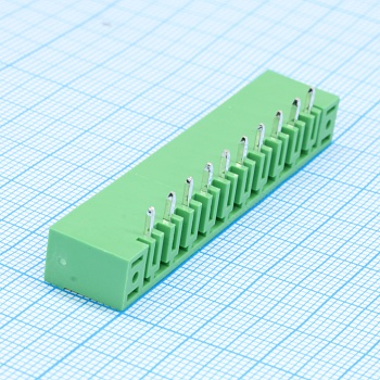 2EDGRM-5.0-10P-14-00A(H) - Разъемный клеммный блок на плату, 10 контактов. Серия 2EDGRM-5.0