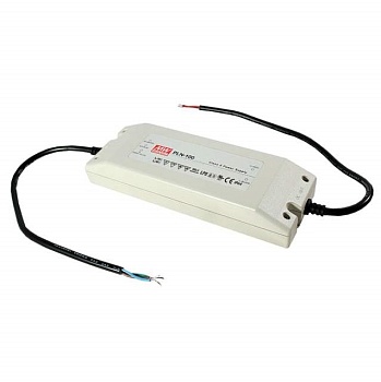 PLN-100-24 - AC/DC драйвер электропитания светодиодов 100Вт одиночный выход 24В со встроенной функцией компенсации реактивной мощности