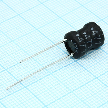 RLB0914-471KL - Индуктивность проволочная, радиальная, на ферритовом сердечнике 470uH 10% 796KHz 20Q-Factor Ferrite 560mA 1.3Ohm DCR RDL Bag