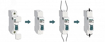 Заглушка клеммная пломбируемая для ВА-101 нов. 18107DEK