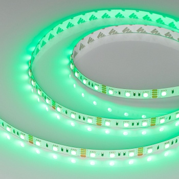 Лента RT-B60-10mm 12V RGB (14.4 W/m, IP20, 5060, 5m) 012340(2) - Светодиодная лента RT-B60, открытая. Светодиоды 5060, 60 шт/м (300 шт на 5 м), белая плата, ширина 10 мм, скотч 3M. Цвет RGB, угол 120°. Питание 12V, мощность 14.4 Вт/м (72 Вт на 5 м). Разме