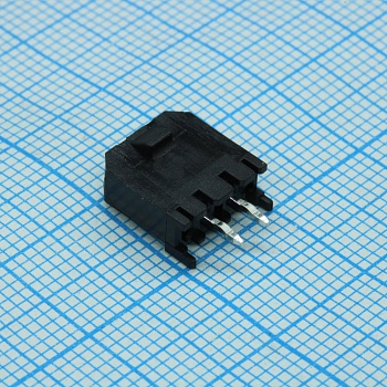 L-KLS1-XM1-3.00-1X02-S - 3.0mm Pitch Molex Micro Fit 3.0 Wire To Board Connector,Single layer,02 pins,Straight male pin.