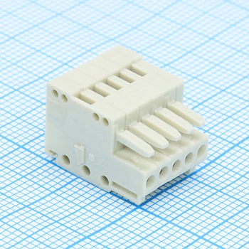 8EDGK-2.5-05P-11-01A(H) - Разъемный клеммный блок серия 8EDGK-2.5 5 контактов