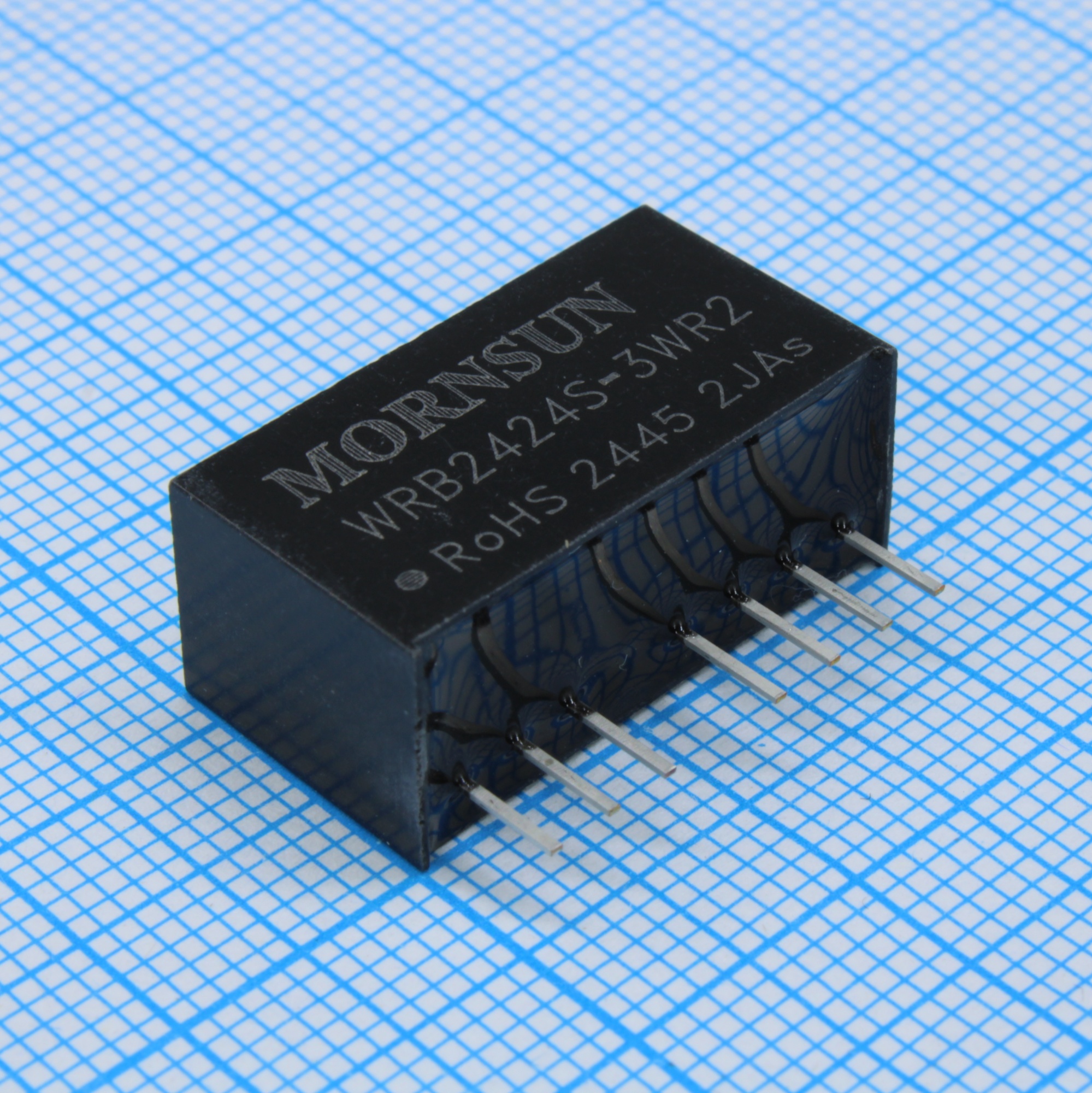 WRB2424S-3WR2 - Преобразователь DC/DC на печатную плату вход 24В, выход 24В, 156мА (ТНТ)