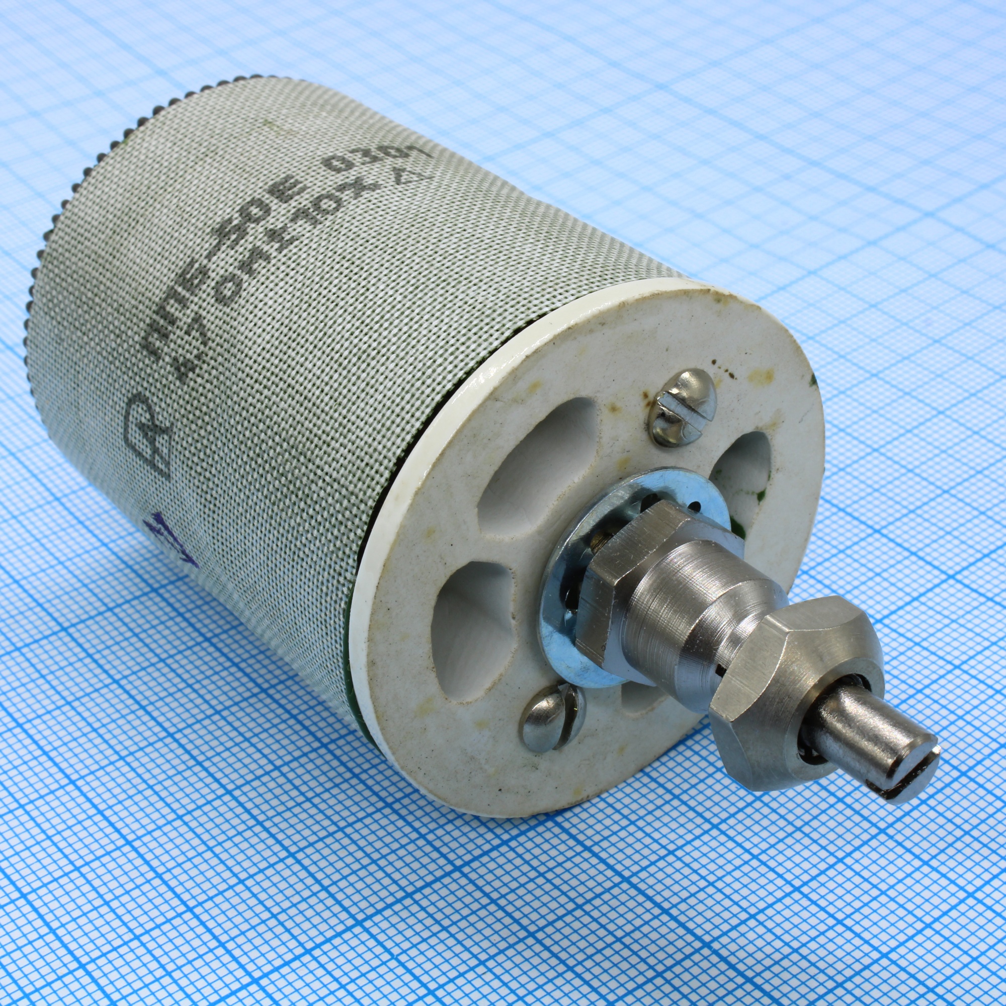 ППБ-50Е      4.7  ±10% - Резистор переменный проволочный 4.7Ом ±10% 50Вт