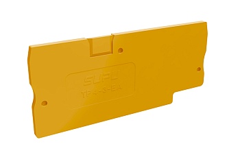 Торцевая крышка TP4-3-OG-EA - Торцевая крышка для клемм TP4-3-..., цвет: оранжевый
