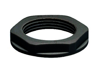 Гайка 05.505.0100.1 - Гайка пластиковая, резьба M20x1,5, черный