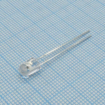 L-5603SYCK - Светодиод 5,2х3,8мм овальный/желтый/590нм/1000-1600мкд/прозрачный/30°-70°