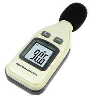 Измеритель уровня звука GM1351 - Для контроля уровня шума окружающей среды на заводах, в офисах, на дорогах и т. п., Диапазон измерения: 30...130 дБ.