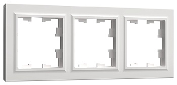 Рамка 3-м BRITE РУ-3-БрБ бел. BR-M32-K01