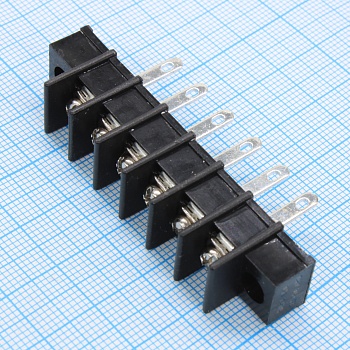 GT25H-A-06P-13-00 - Барьерный клеммный блок 6 контактов. Серия GT25H-A