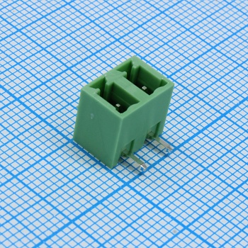 15EGTRC-5.08-02P-14-00 - Разъемный клеммный блок на плату, 2 контакта. Серия 15EGTRC-5.08