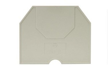 Пластина разд. TWN 10 - Разделительная пластина, для клемм WKN 10..., цвет: серый