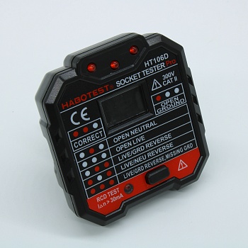 HT106D - Тестер розеток и УЗО