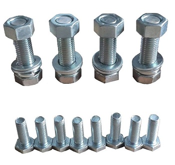 Комплект крепежа для ОГК/ОКК-6/7/ОП2ф/ОГКс-6 (болт М16х60 - 4шт; гайка М16 - 4шт; шайба Ф16 - 4шт; гровер С16 - 4шт) В00005712