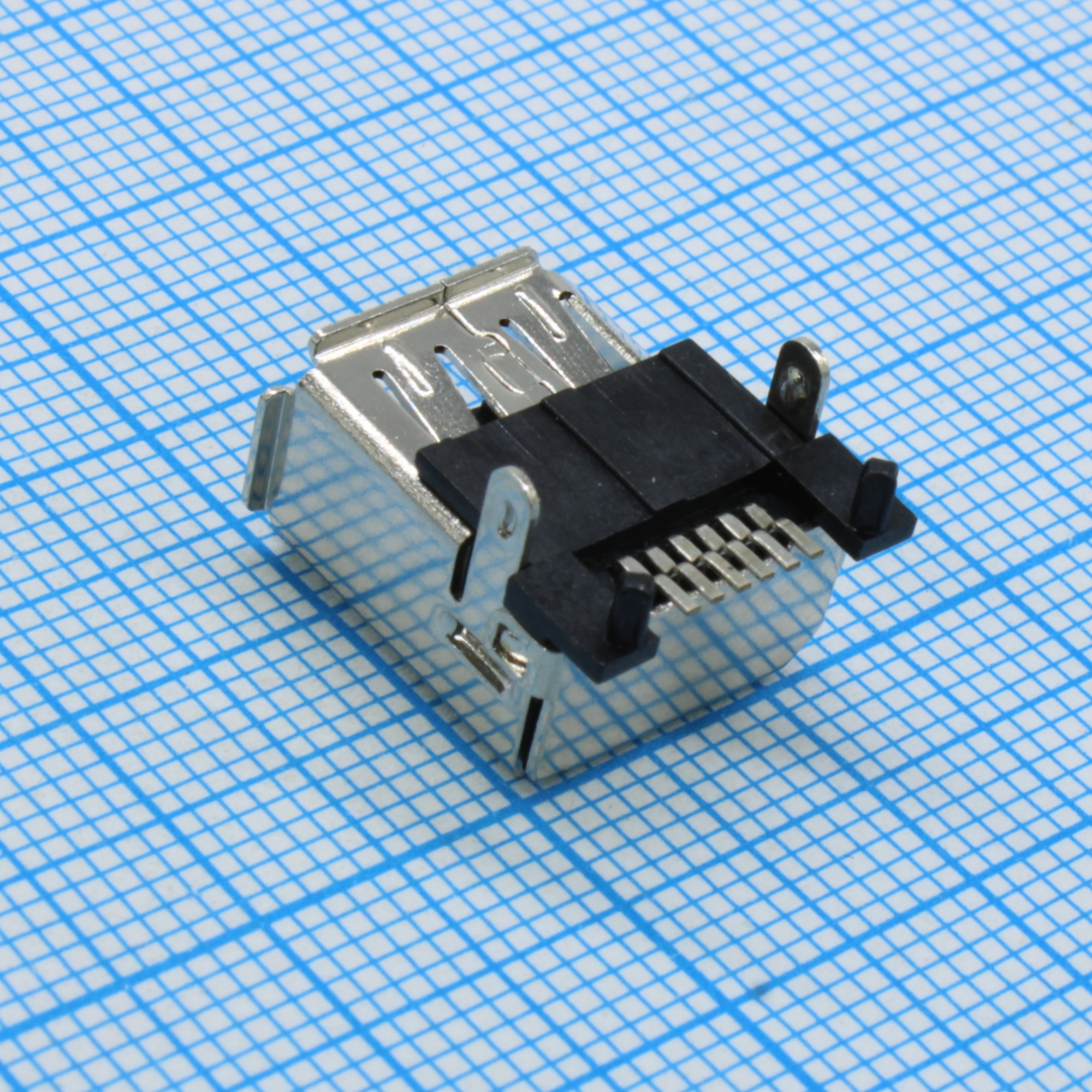 DS1102-BNC - Разъем IEEE-1394 на плату 6контактов вилка smd