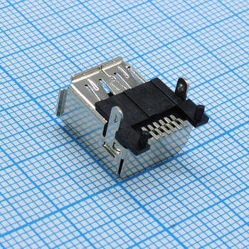 DS1102-BNC - Разъем IEEE-1394 на плату 6контактов вилка smd