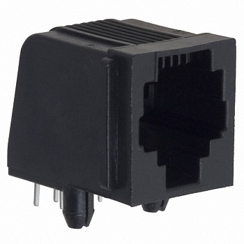 5520250-3 - Модульный разъем, Cat3, RJ25, Гнездо, 6 контакт(-ов), 6 вывод(-ов), 1 порт(-ов)
