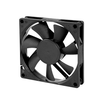 EC8015H12S - Вентилятор 12В, 80х80х15мм, подшипник скольжения, 3000 об/мин