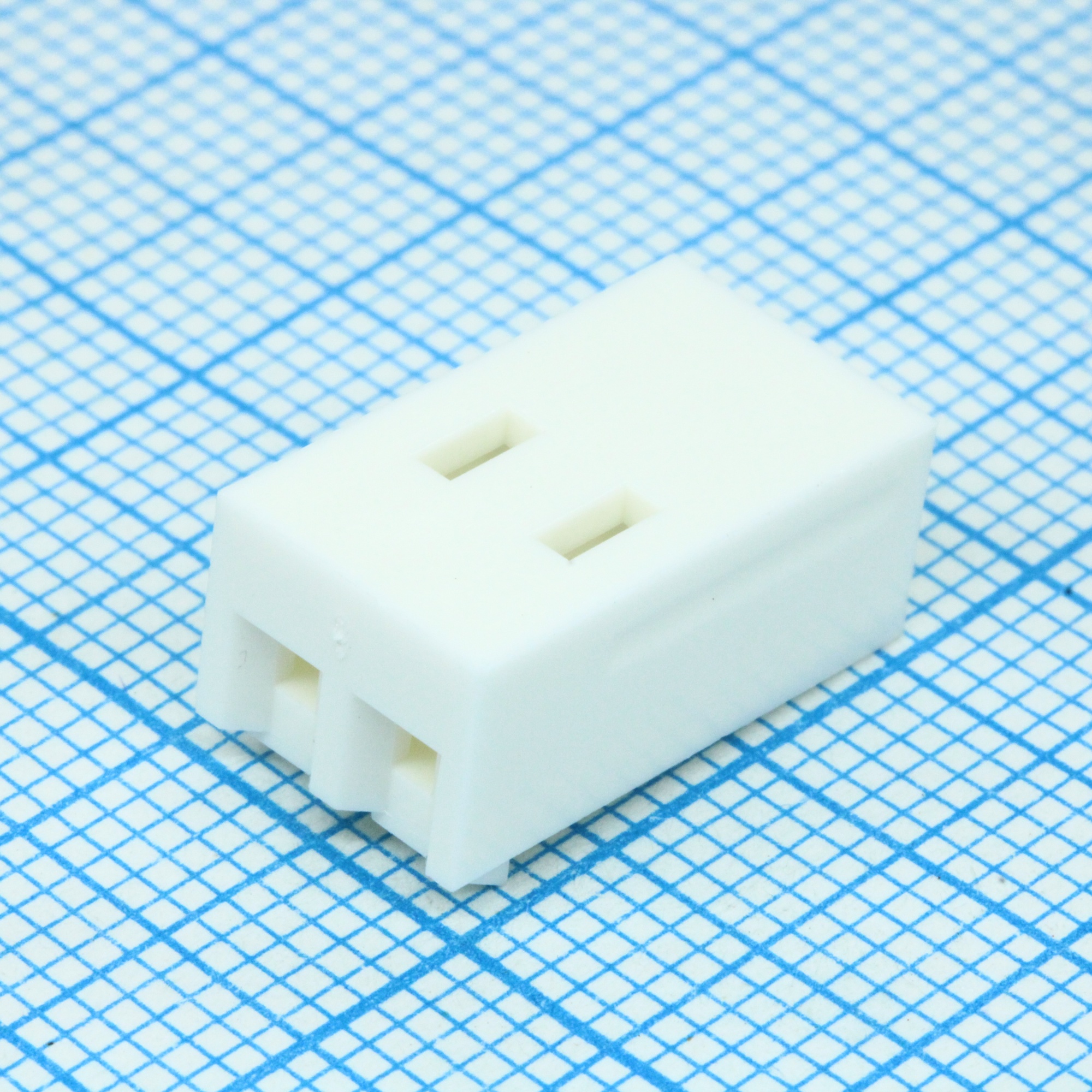 9508021 - Корпус разъема розетка 2 контакт(-ов) 3.96мм прямой пакет