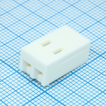 9508021 - Корпус разъема розетка 2 контакт(-ов) 3.96мм прямой пакет