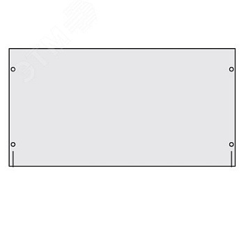 Панель сплошная (заглушка) 1U для 19" IT-корпусов ДКС серии STI/CQE, RAL7035 R5PRK1