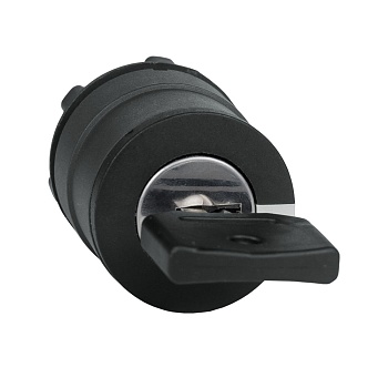 Головка перекл OptiSignal D22 A5-SK-4 2 позиции с ключем пластик ZB5AG4 332274