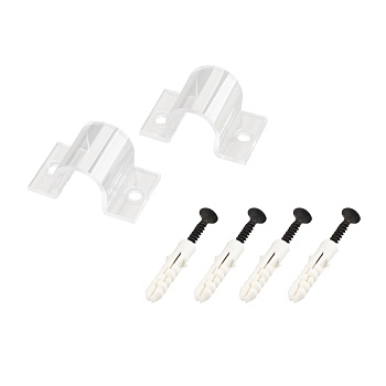 Держатель ARL-MOONLIGHT-R18-CLIP-TN CLEAR 031459 - Клипса из поликарбоната для круглого гибкого неона MOONLIGHT диаметром 18мм. Установка над неоном. Габариты: 25х44.6х20.8мм. Длина 25 мм. Цена за 1 шт.