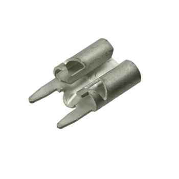 1217080-1 - Клемма на печатную плату, 6.35мм x 0.81мм, 0.25" x 0.032", Латунь, 1.4 мм, Олово