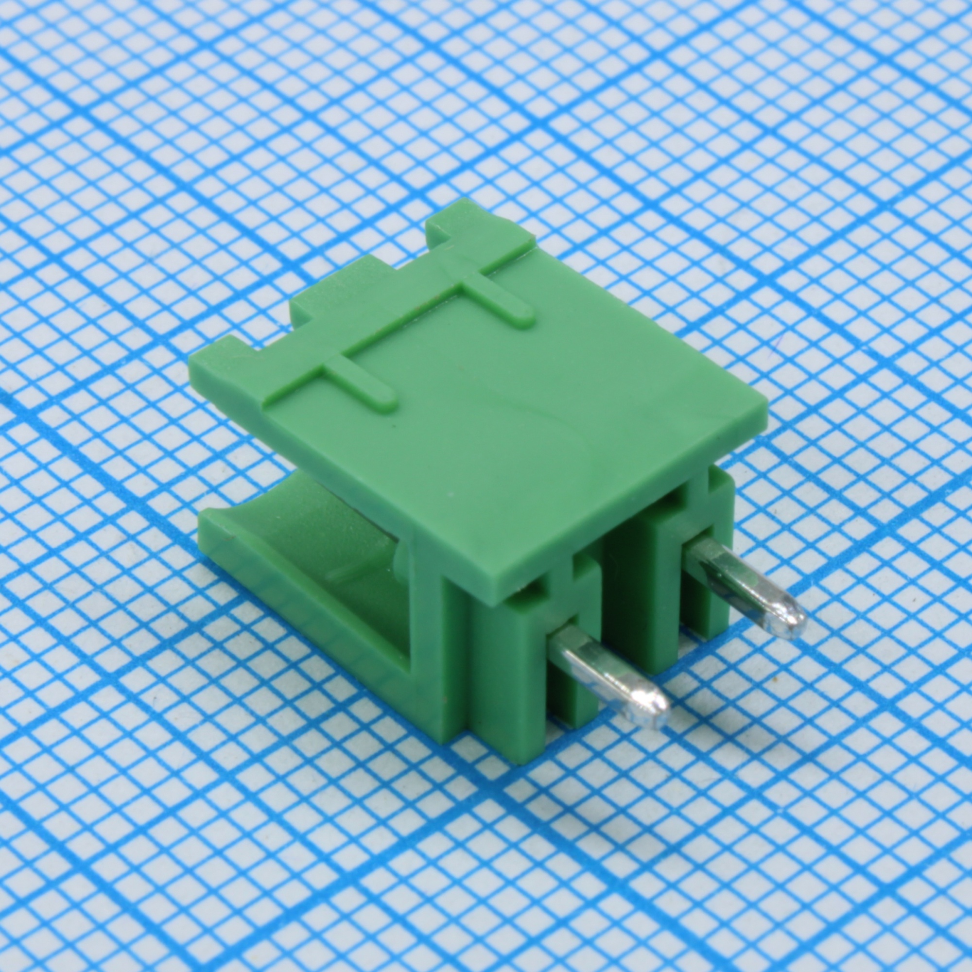 2EGTV-5.08-02P-14-00 - Разъемный клеммный блок на плату, 2 контакта. Серия 2EGTV-5.08