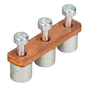 Соед. мостик VB WKN70-3 - Соединительная перемычка, винтовая, не изолированная, 3 полюса, для клемм: WKN 70/U