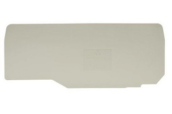 Пластина разд. TWFN 16 D1/2/35 - Разделительная пластина, для клемм WKFN 16 D1/2..., цвет: серый