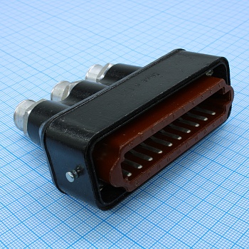 РШАГКП-20-3 - Соединитель  низкочастотный, прямоугольный, внутреннего монтажа