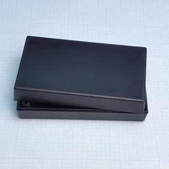 G1204B - Прочный корпус из ABS пластика, черный