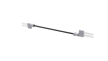 Соединительная перемычка 225312 - Соединительная перемычка, проводная, L=110 мм, для клемм 225…