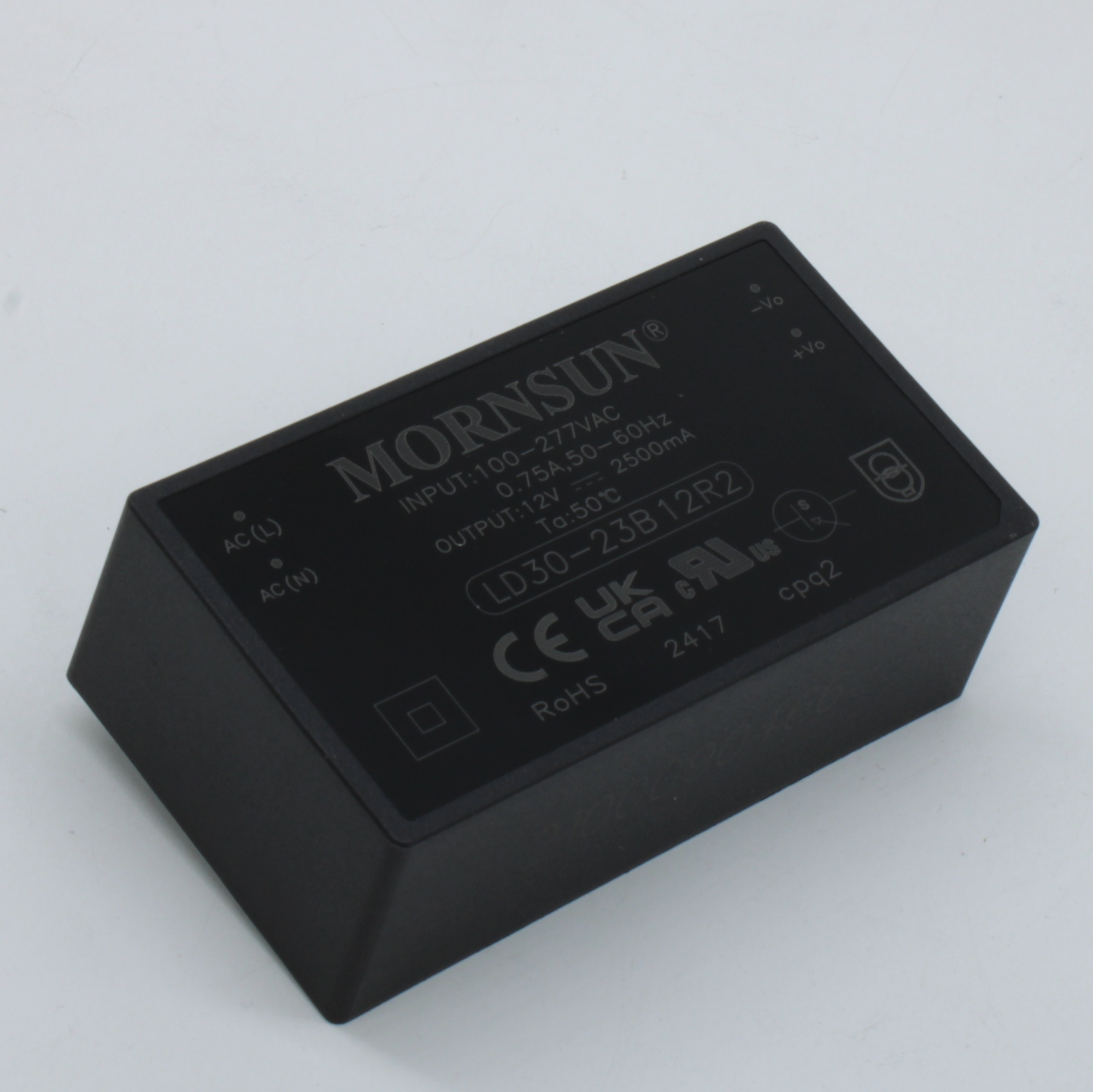 LD30-23B12R2 - Преобразователь АC-DC на печатную плату, 30 Вт, выход 12 В/2.5 А, (ТНТ)