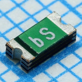 0ZCJ0005FF2E - Предохранитель восстанавливаемый (PTC) 0.05A(удержание) 0.15A(отключение) 60В постоянного тока 10A 0.4Вт 1.5сек 3.6Ом для поверхностного монтажа