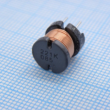 RCH110NP-221K - Силовая индуктивность 220uH ±10% 1.1A 0.34Om радиальная без магнитного экрана