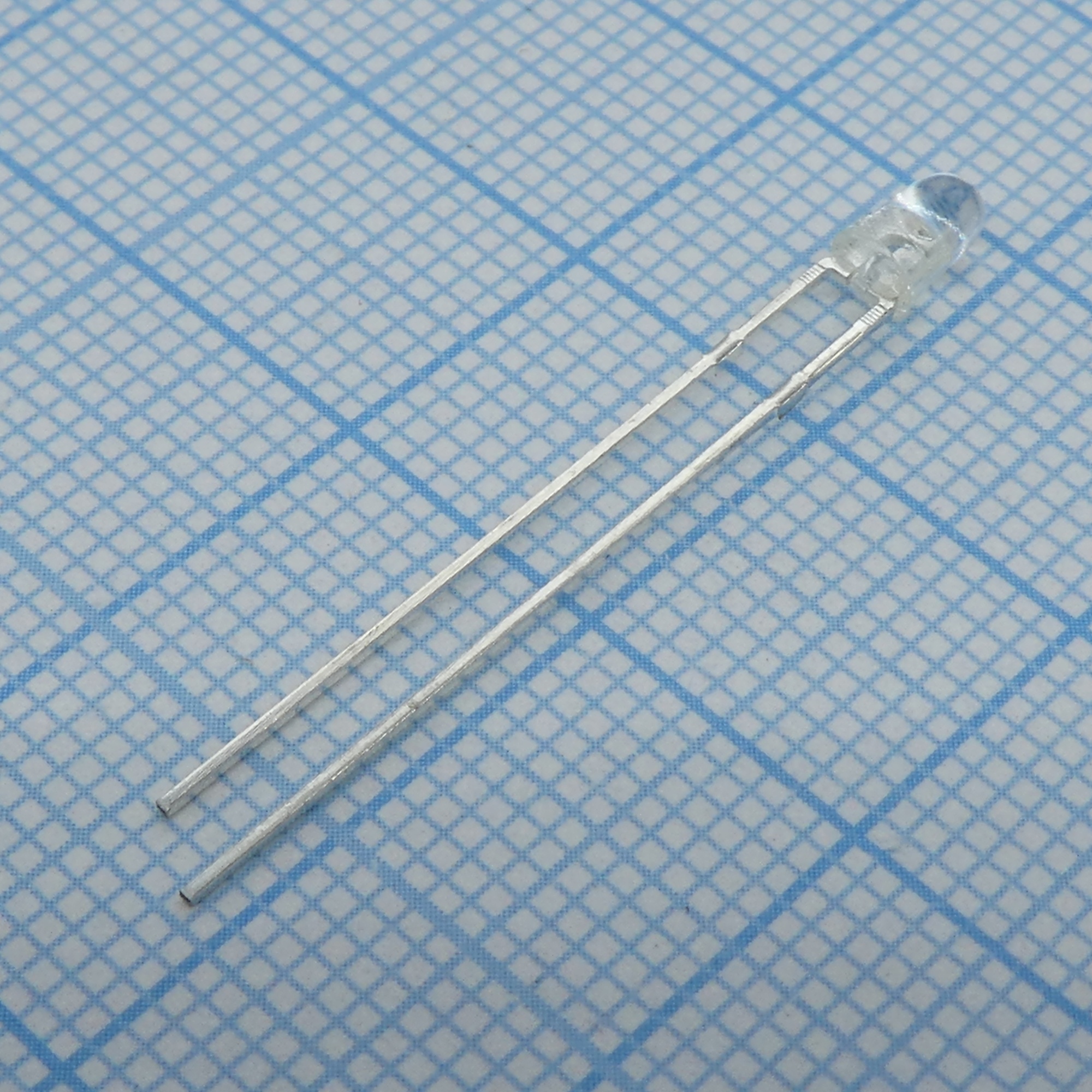 L-7104F3C - Инфракрасный светодиод 3мм 940нм прозрачный корпус 24°