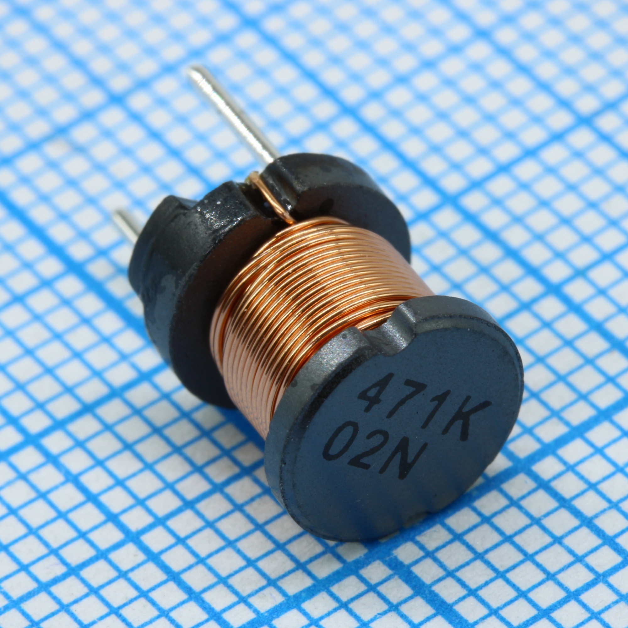 RCH895NP-471K - Силовая индуктивность 470uH ±10% 0.43A 0.89Om радиальная без магнитного экрана